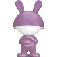 Luxus Tafellamp Nachtlamp Kinderkamer Mouse - Paars - Nachtlampje baby - Voor kinderen - Slaapkamer - 7 kleuren licht - RGB - Bluetooth speaker - Draadloos - Oplaadbaar