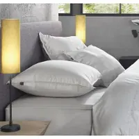 Zo! Home Dekbedovertrek Satinado White Satijn-200 x 200 / 220 cm | 2-Persoons