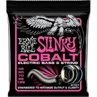 Ernie Ball Slinky Cobalt Bass - Basgitaarsnaren - Slinky 5 Snaren - 40-125 - Basgitaar