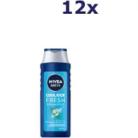 Nivea 12x Shampoo Men - Cool Fresh 250 ml
