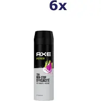 Axe 6x 200ml deodorant anti-transpirant epic fresh