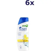Head & shoulders Shampoo - Citrus Fresh Shampoo - 6 x 250 ml - Voordeelverpakking