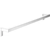 Keuco Edition 90 Square Badlakenhouder 76 cm – verchroomd metaal – wandmontage – handdoekstang badkamer