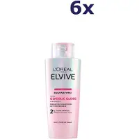 L'Oréal 6x Shampoo Elvive Glycolic Gloss 200 Ml