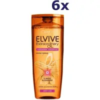 L'Oréal 6x L'oréal Elvive Extraordinary Oil Shampoo 250 Ml