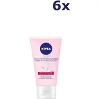 Nivea Soothing Cleansing Cream - 6 x 150 ml (voor droge en gevoelige huid)