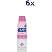 Sanex 6x Deo spray - 150ml dermo invisible