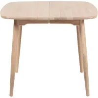 Haslev Symphony 86 Eettafel 90x90 Wit Geolied Eiken - Eettafels & bartafels Massief Eiken White Oiled Oak - SYMH86-EGOH-KSEGOH74