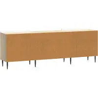 vidaXL TV Kast Sonoma Eiken 150 x 31 x 52 cm Bewerkt hout