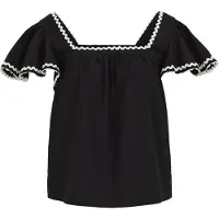 We fashion Blouse zwart / wit