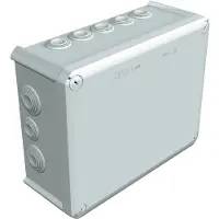Obo Bettermann T250 Aftakkast (l x b x h) 240 x 190 x 95 mm Grijs-wit (RAL 7035) IP66 1 stuk(s)