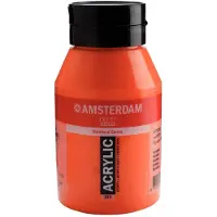 Amsterdam Acrylverf 311 Vermiljoen 1L