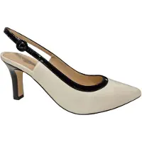 Peter kaiser Slingpumps crème / zwart