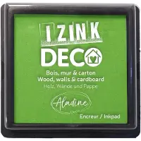 Aladine inktkussen groen XL voor knutselen en decoratie.