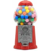 DNA Kauwgomballen Automaat - Snoepdispenser - Gumball Machine - Snoepmachine - Snoepautomaat - Rood - ‎13cm x 12cm x 23cm