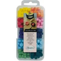 Aladine zegelwas set - 10 felle kleuren creatieve wax.