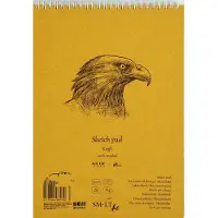 Smiltainis Kraft Sketch Pad A4 90 g Schetsboek