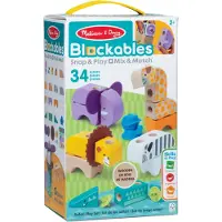 Spin Master Melissa & Doug Blockables Safari Play Set (34 Stuks)