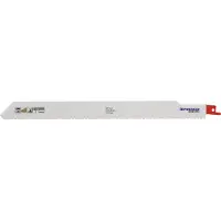 Promat /Tecwerk Reciprozaagblad | lengte 300 mm breedte 25 mm | tandverdeling TPI 10/14 2,5/1,8 mm | gefreesd, getordeerd | 5 stuks / kaart - 4000814916