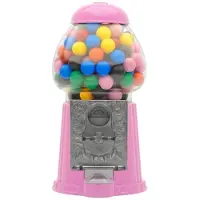 DNA Retro Kauwgomballenautomaat - Kauwgomballen Automaat - Snoepautomaat - Roze - ‎15cm x 17cm x 28cm
