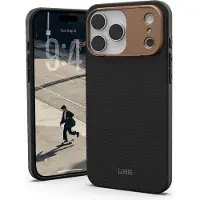 Uag Fibr Armr Kevlar Backcover met MagSafe voor de Apple iPhone 17 Pro Max - Graphite / Bronze