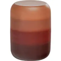 Woood Nuro Bijzettafel - Metaal - Hoogglans Multi Color - 45x36x36