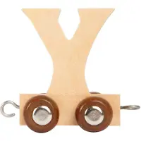 Small Foot - Houten Lettertrein - Y - 12 stuks