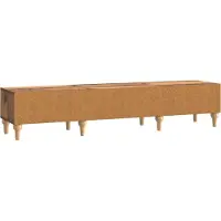 vidaXL TV Kast met lade Oud hout 147 x 34,5 x 30 cm Bewerkt hout