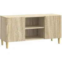 vidaXL TV Kast 102 x 34,5 x 50 cm Sonoma Eiken Bewerkt hout