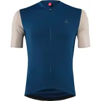 Loeffler Skys Clear Mid Full Zip Korte Mouw Wielertrui