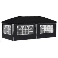 vidaXL Pop-up Feesttent 575 x 288 x 245 cm Antraciet