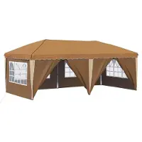 vidaXL Pop-up Feesttent 575 x 288 x 245 cm Beige