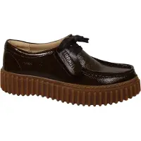 Clarks Shoes Veterschoen 'Torhill Bee' donkerbruin