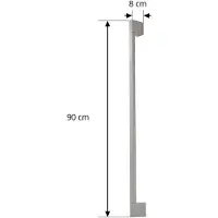 LINDBY Buitenverlichting , Neano, Grijs, Balkon, Aluminium, Modern