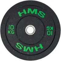 HMS Bumper Plate - Olympische Halterschijf - 10 kg - Groen
