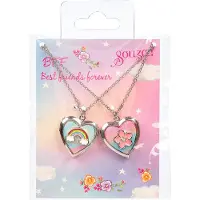 Souza Giftpack BFF Hart, 2 kettingen (2 stuks/kaartje, 1 kaartje).