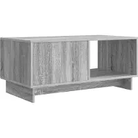 vidaXL Salontafel Grijs sonoma 90 x 50 x 40 cm Bewerkt hout