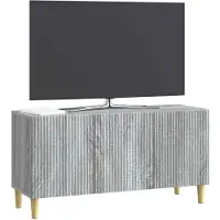 vidaXL TV Kast Grijs sonoma 99 x 34,5 x 50 cm Bewerkt hout