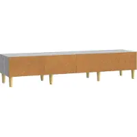 vidaXL TV Kast met lade Grijs sonoma 147 x 34,5 x 30 cm Bewerkt hout