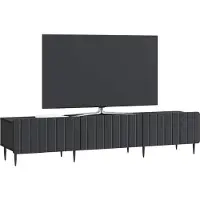 vidaXL TV Kast met lade Zwart 147 x 34,5 x 32 cm Bewerkt hout