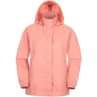 Mountain Warehouse Dames/Dames Pakka II Waterdichte Jas (Koraal)