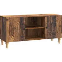 vidaXL TV-kast van gerecycled hout, 102 x 34,5 x 50 cm, houtvezel