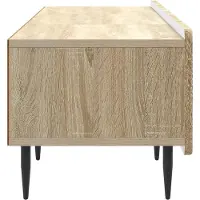 vidaXL TV Kast 147 x 34,5 x 32 cm Sonoma Eiken Bewerkt hout