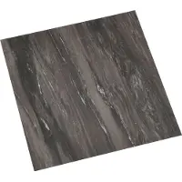 vidaXL Zelfklevende Vloerplanken Donkergrijs 30,5 x 30,5 cm 20 st PVC