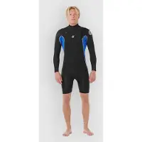 Rip Curl Dawn Patrol Spring 2/2 Mm Shorty Met Lange Mouwen En Rits Aan De Voorkant Voor Dames