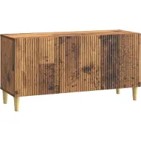 vidaXL TV Kast Oud hout 99 x 34,5 x 50 cm Bewerkt hout