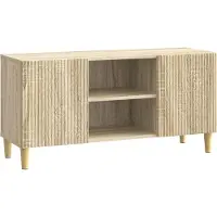 vidaXL TV Kast Sonoma Eiken 102 x 34,5 x 50 cm Bewerkt hout