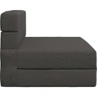 vidaXL Vouwbare Sofa Bed Donkergrijs 70 x 80 x 60 cm Stof