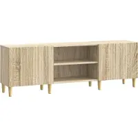 vidaXL TV Kast Sonoma Eiken 150 x 31 x 50 cm Bewerkt hout