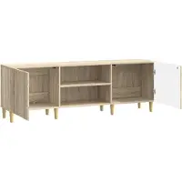 vidaXL TV Kast Sonoma Eiken 150 x 31 x 50 cm Bewerkt hout
